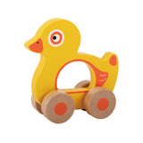 Push Along Duck Wooden Toys 