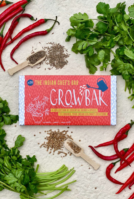 The Indian Chef's Grow Bar Herb Seeds