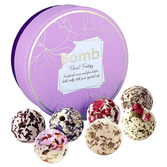 Floral Fantasy Bath Creamer Bomb Cosmetics 7 x 30 g 