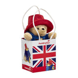 Classic Paddington Bear Teddy in Union Jack Bag 
