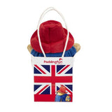 Classic Paddington Bear Teddy in Union Jack Bag 