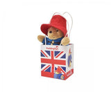 Classic Paddington Bear Teddy in Union Jack Bag 