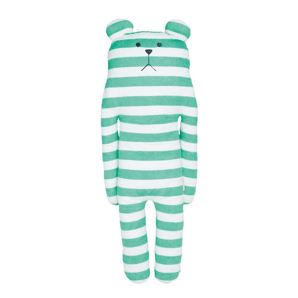 Teddy SLOTH bear Cuddle pillow Mint Green