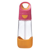 Tritan Kids Water bottle with straw 450ml - Strawberry Shake 