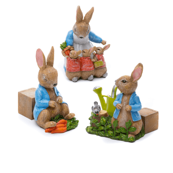 peter rabbit plant pot Beatrix Potter Peter Rabbit Plant Pot Feet - Set Of 3