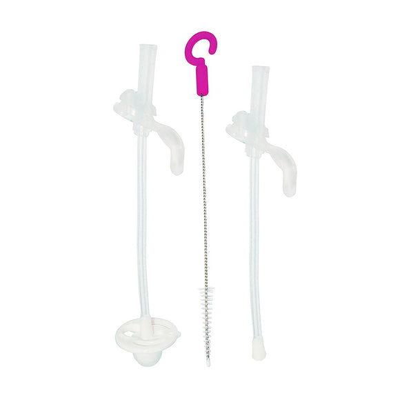 b.box sippy cup replacement straw and cleaning set new