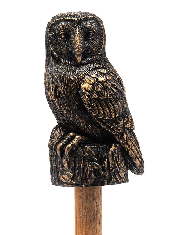 Barn Owl Cane Toppers