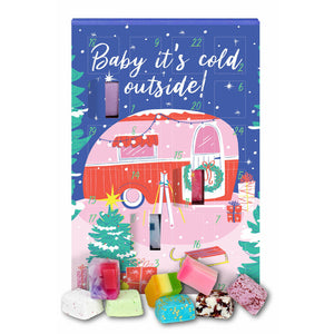 Baby Its Cold Outside!  Christmas Bath Bomb Advent Calendar 2023
