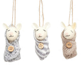 felt mice christmas decorations