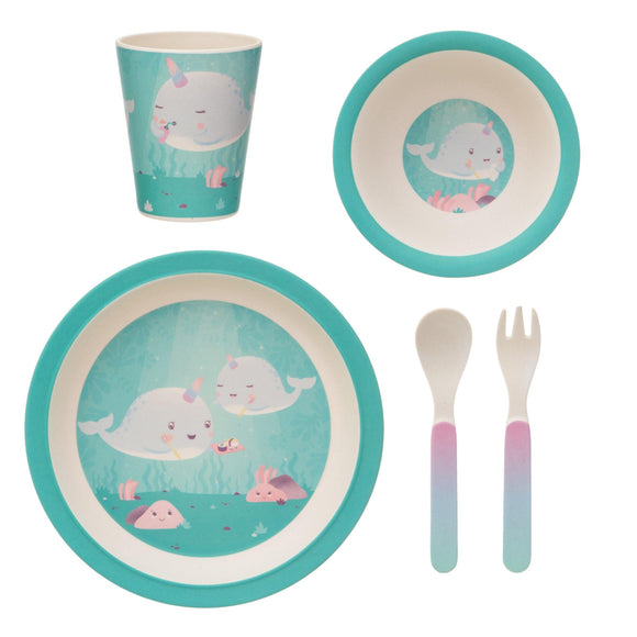 Bamboo Tableware for Toddlers