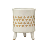 Isabella White Planter on Legs