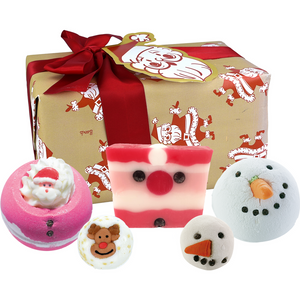 Claus for Celebration Bath Bombs Gift Set Christmas 