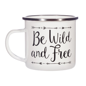 enamel mug