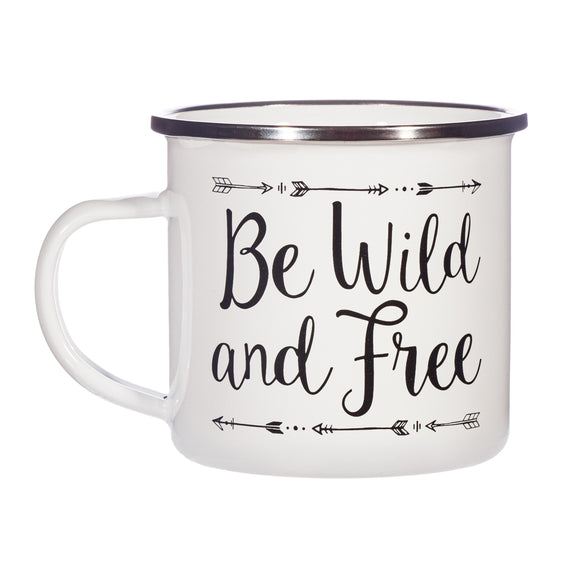 enamel mug