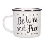 enamel mug