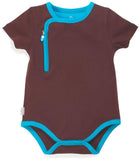 Short Sleeve Zip-Up Baby Bodysuit