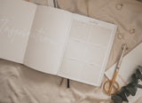 Ponderlily Undated Weekly Planner, Cayenne