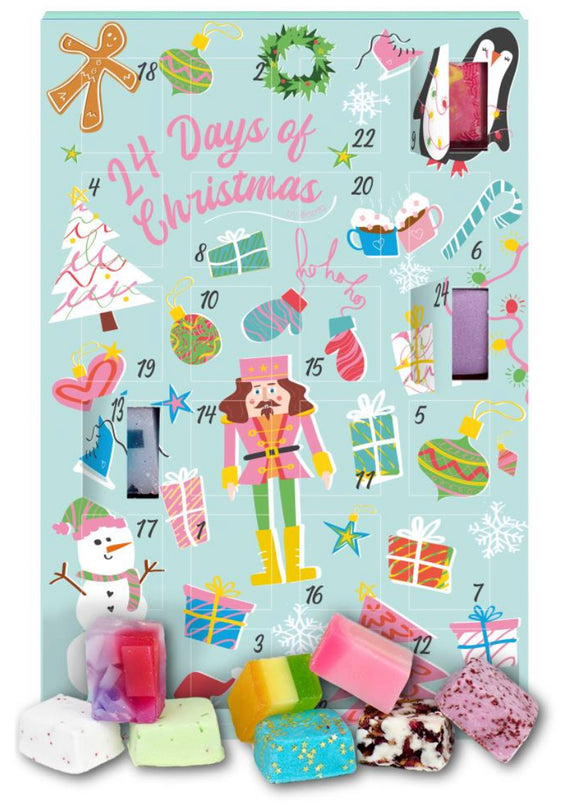 24 Days of Christmas Bath Bomb Advent Calendar 2023