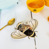 BUSY BEE TEA BAG DISH HOLDER