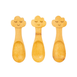 Cloud Kids Bamboo Spoons