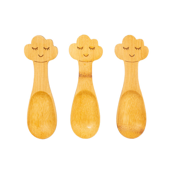 Cloud Kids Bamboo Spoons