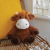 Warmies Large 13" Highland Cow Teddy 33cm