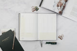Ponderlily Undated Weekly Planner, Cayenne