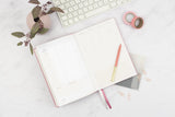 Ponderlily Undated Weekly Planner, Cayenne
