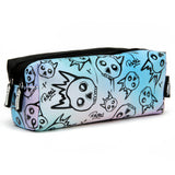 Queen Of Skulls Soft Pencil Case for girls