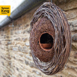 Simon King Bird Nesting Wreath
