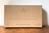 travel document wallet black