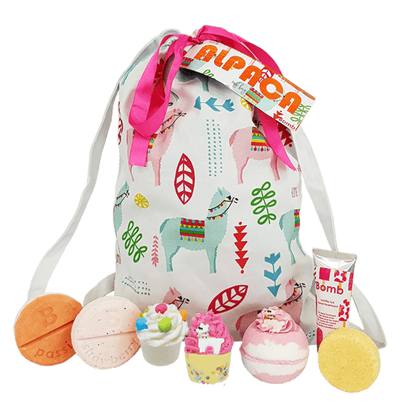 Alpaca My Bags Wash Bag Kids Bath Bomb Set 