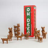 Oh Deer Stacking Reindeers Family Christmas Game 2023