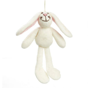 easter bunny needle felted