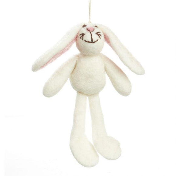 easter bunny needle felted