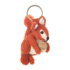 squirrel keyring