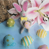 needle felt easter eggs