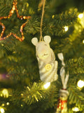 felt mice christmas decorations