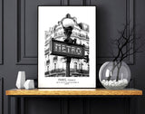 paris printed wall art