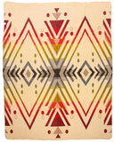 native blanket designs - red