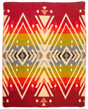 native blanket designs - red