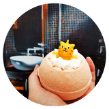 Meow For Now Bath Bomb with toy Blaster