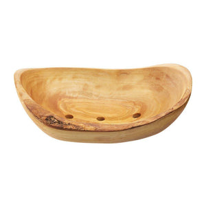 Large Olive Wood Soap Dish