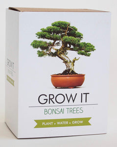 Grow Your Own Bonsai Tree Kit