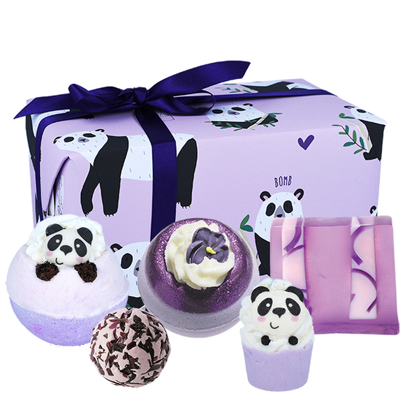 Panda Yourself Bath Bombs for Kids Gift Set