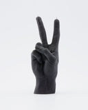 CandleHand Victory Hand Gesture Candle Black